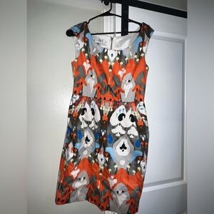 Colorful Patterned Kids Dress